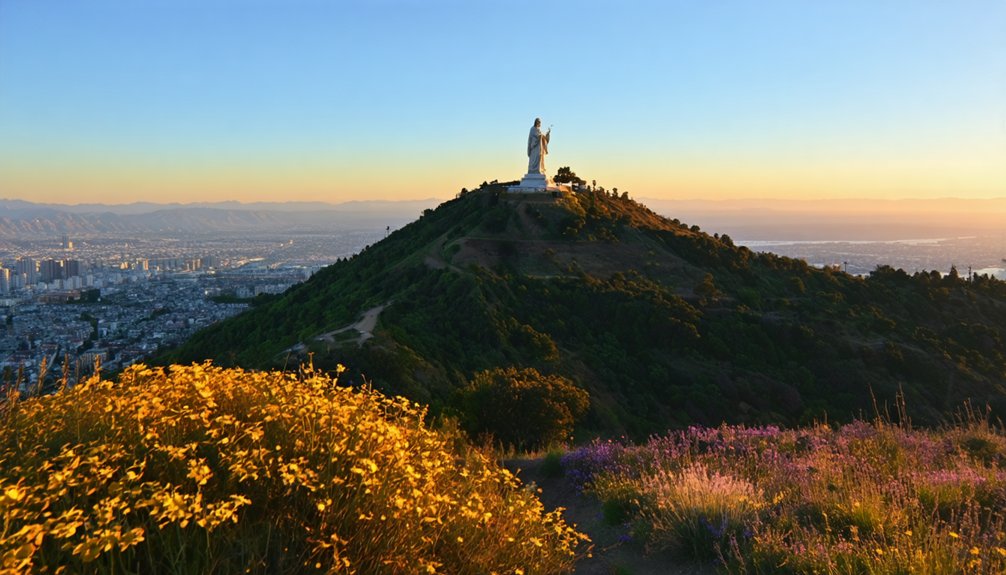 san crist bal hill chile
